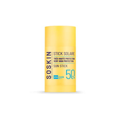 Stick solaire SPF50+ Soins solaires Soskin